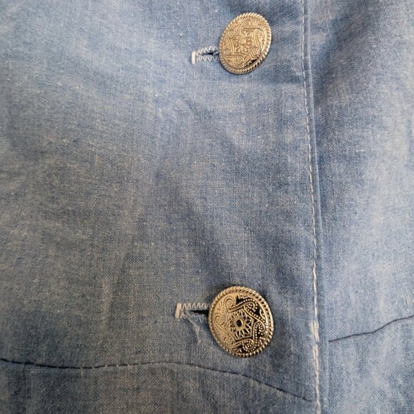 Vintage Denim Long Dress - Picture 5 of 6